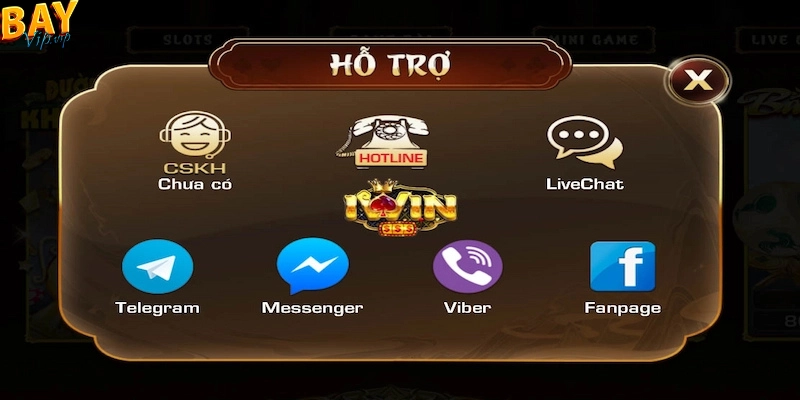 Liên hệ bayvip Liên hệ gấp thông qua hệ thống Hotline